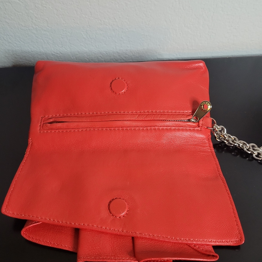 Henri Bendel  soft  leather clutch - Picture 11 of 15